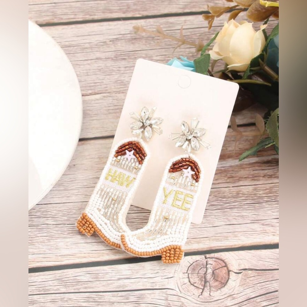 Beaded earrings